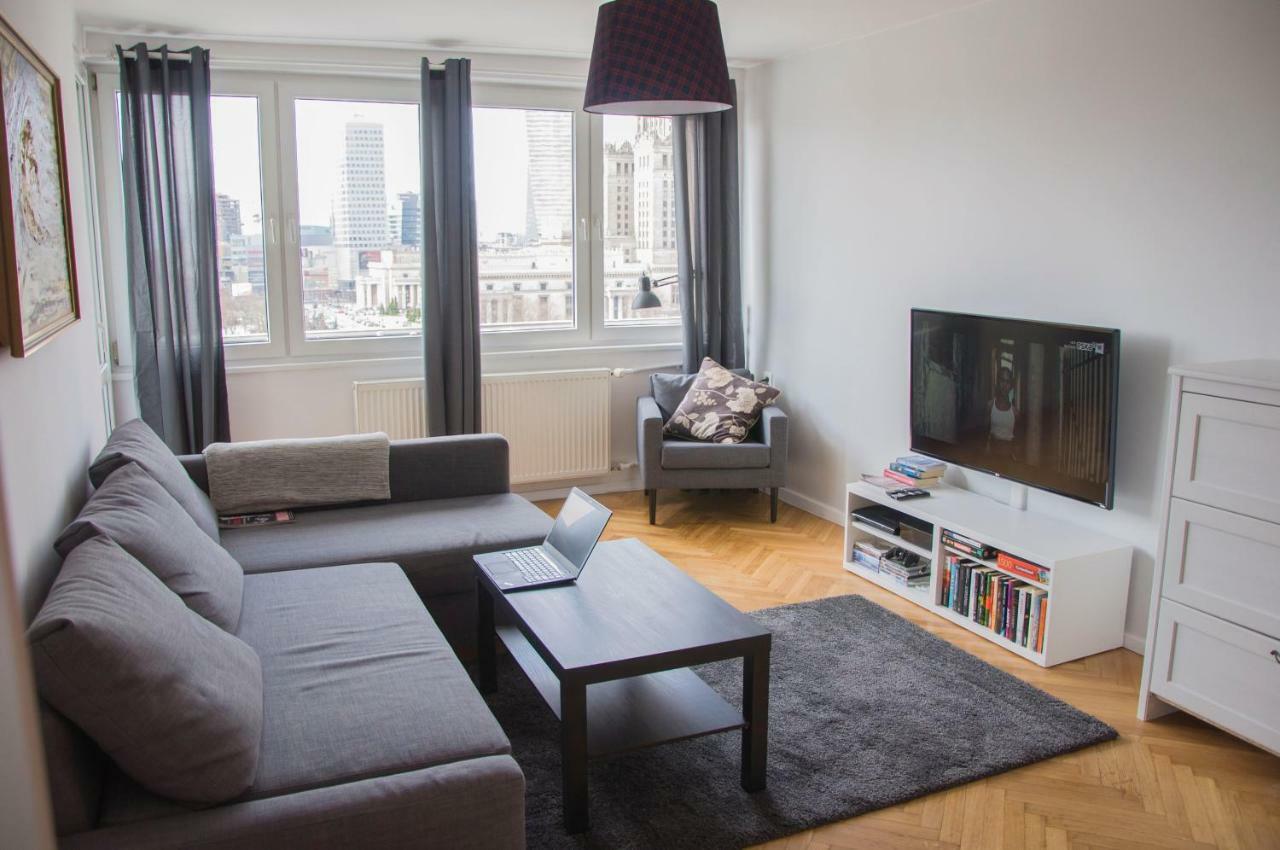 华沙Apartament Widok Centrum公寓 外观 照片