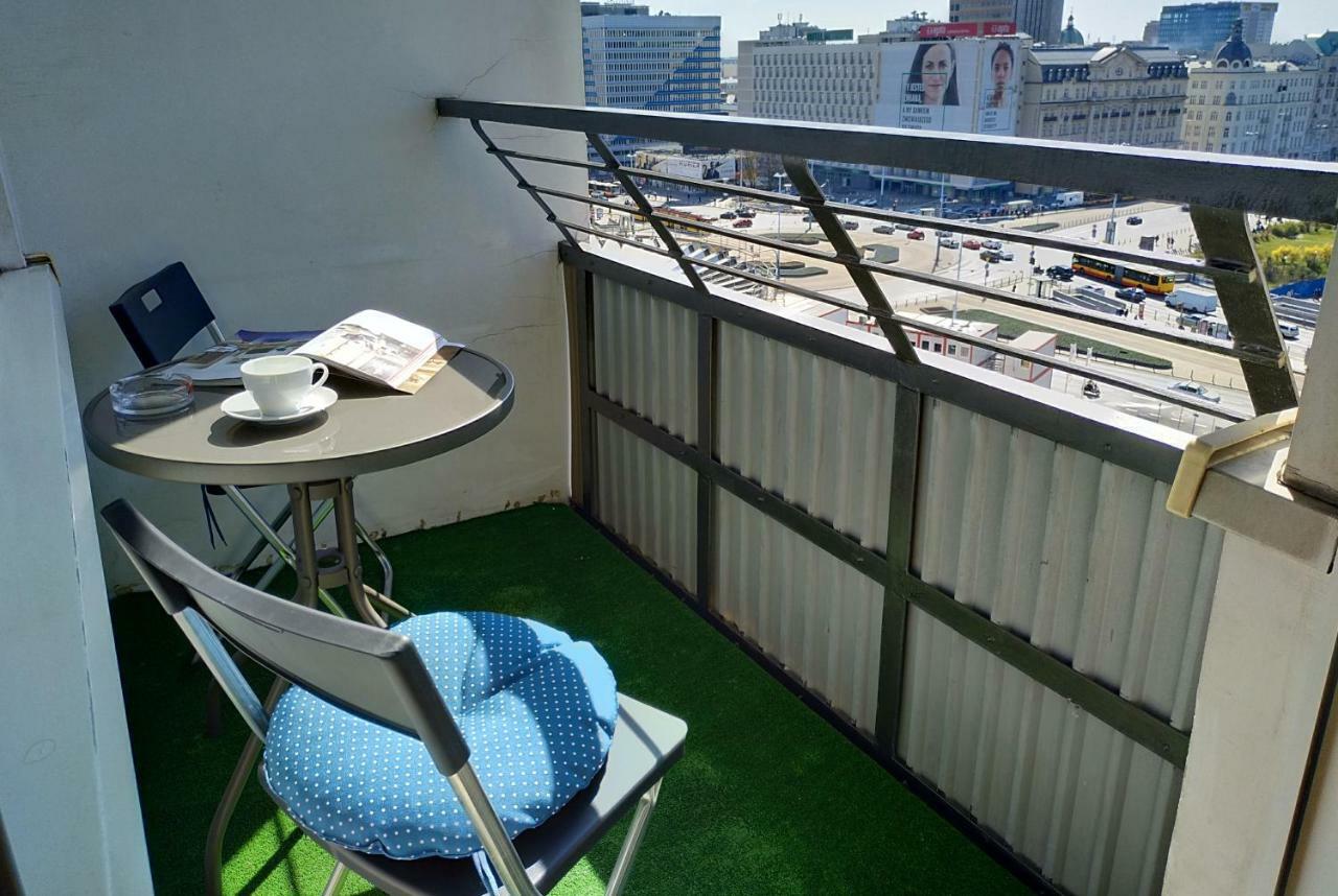 华沙Apartament Widok Centrum公寓 外观 照片